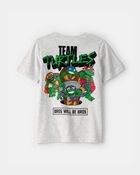 Boys Ninja Turtles Graphic Tee - Grey, image 2 of 4 slides