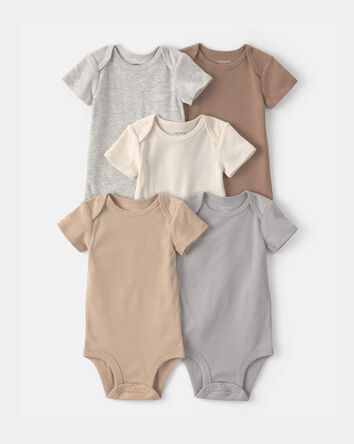 Baby 5-Pack Multipack Bodysuits, 