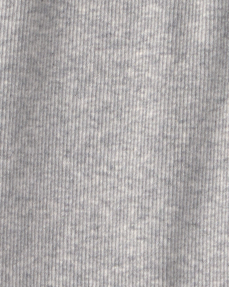 Baby Girl Organic Cotton Rib Bodysuit, image 3 of 4 slides