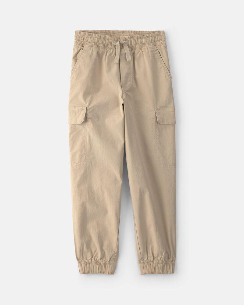Boys Cargo Joggers - Khaki, image 1 of 7 slides