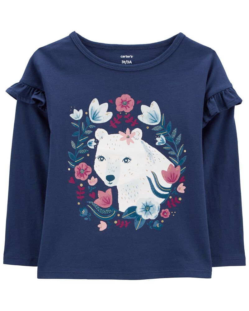 Baby Bear Jersey Tee, image 1 of 2 slides