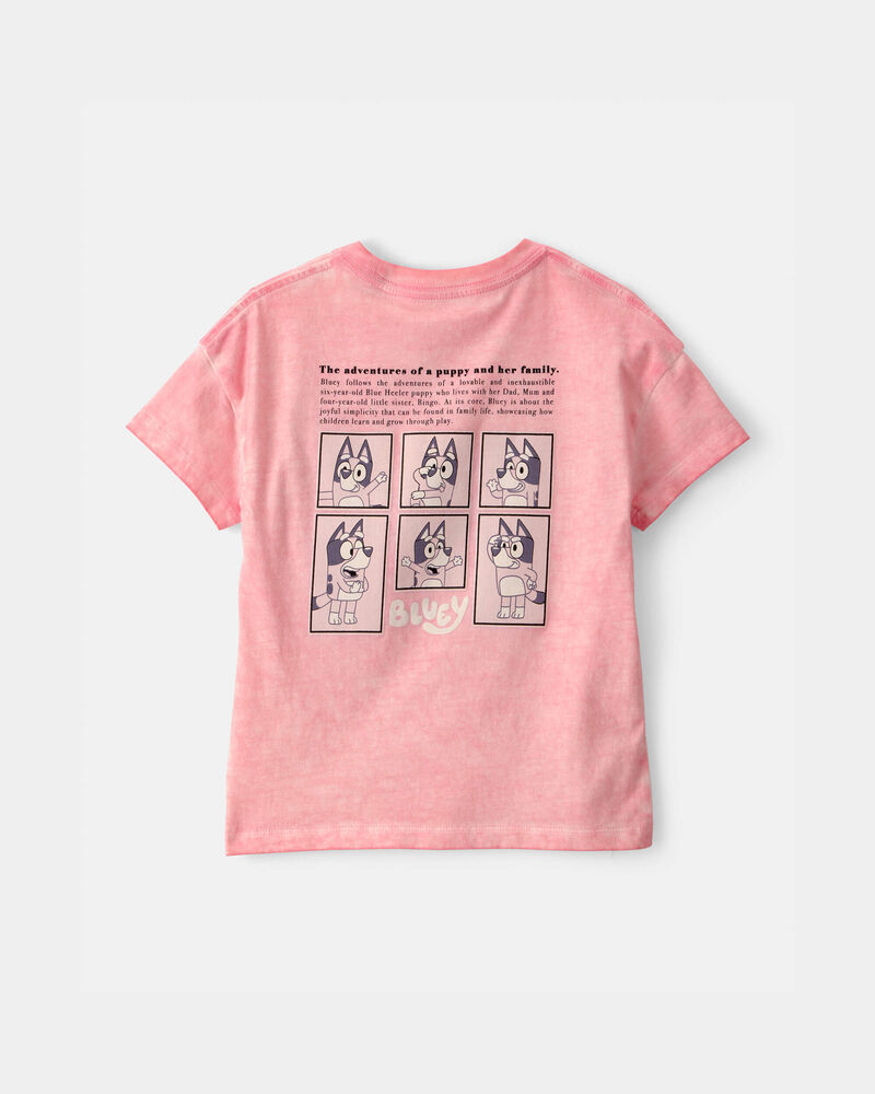 Tout-petit fille - T-shirt &agrave; imprim&eacute; Bluey&trade; - Rose, image 2 sur 4 diapositives