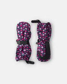 Tout-petit fille - Mitaines Crazy Cariboo Kombi - Fleurs, image 2 sur 2 diapositives