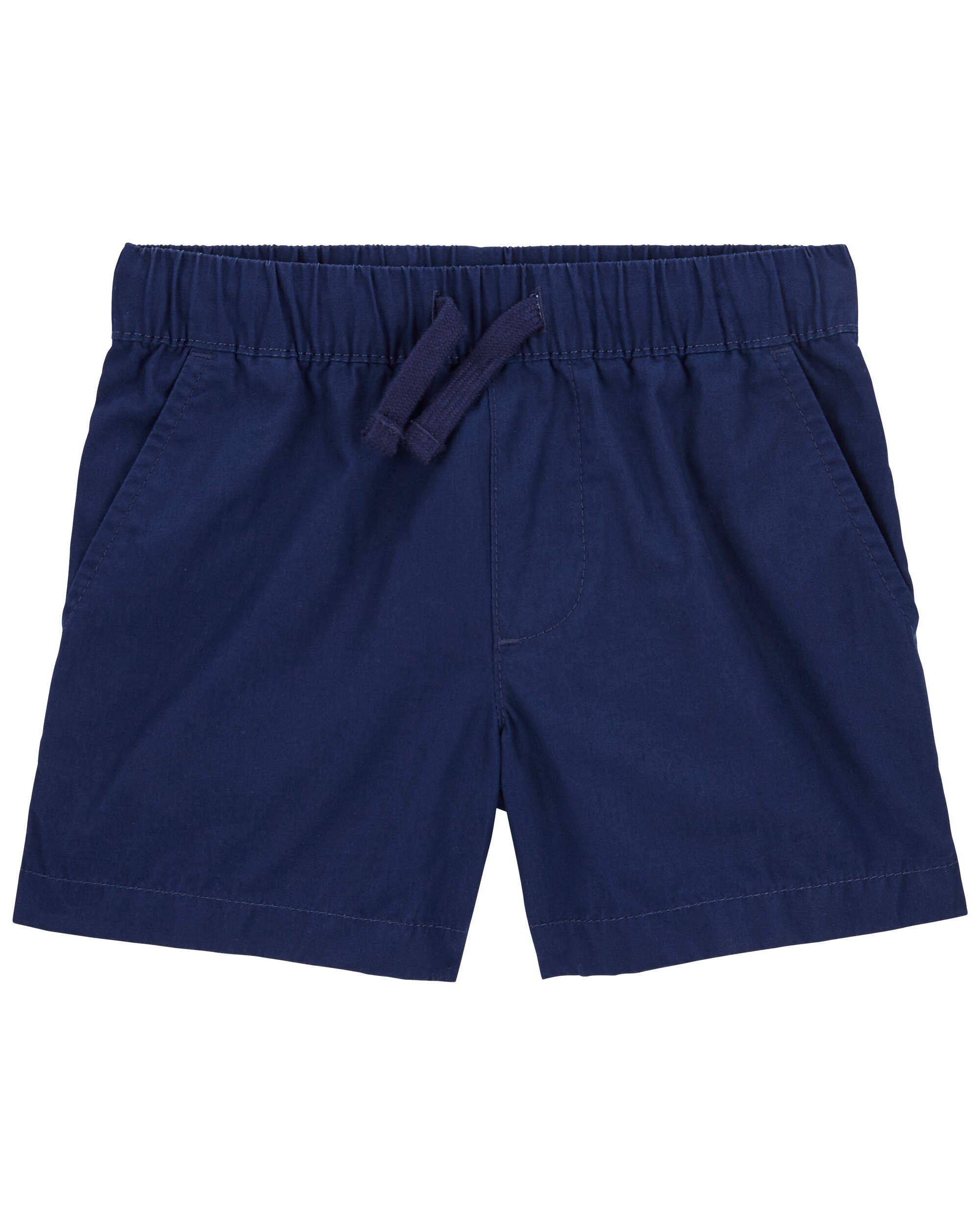 Navy pull hotsell on shorts