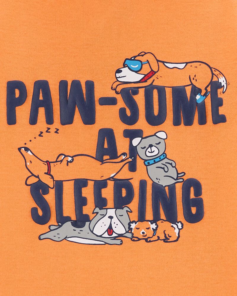 4-Piece 100% Snug Fit Cotton PJs, image 3 of 3 slides