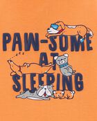 4-Piece 100% Snug Fit Cotton PJs, image 3 of 3 slides