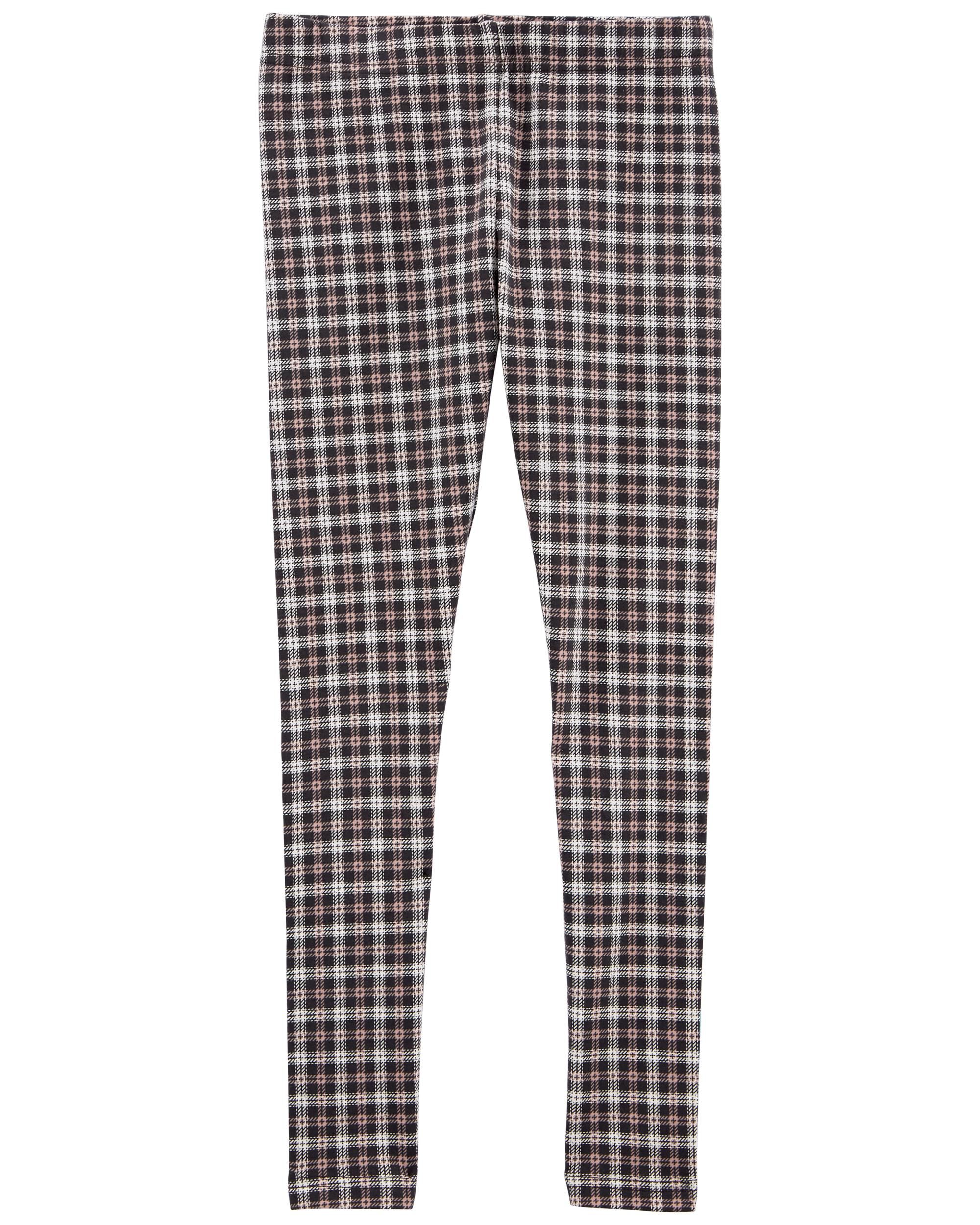 Plaid leggings canada best sale