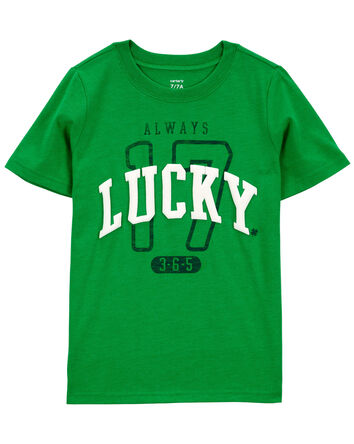 Kid St. Patrick's Day "Lucky" Tee, 