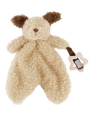 Baby Puppy Plush With Teether, 