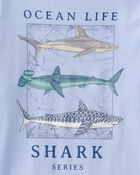Gar&ccedil;ons - T-shirts &agrave; imprim&eacute; requin Ocean Life - Bleu, image 4 sur 4 diapositives