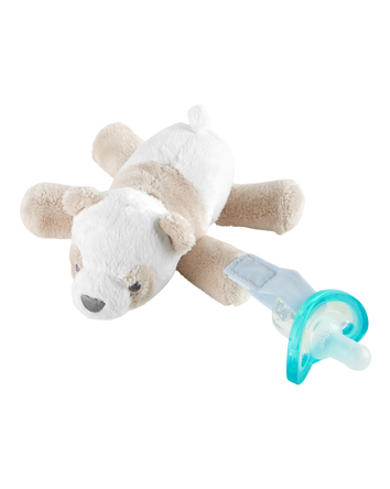 Bébé Attache-suce à panda en peluche, 
