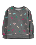 Kid Butterfly Fleece Sweatshirt, image 1 of 3 slides