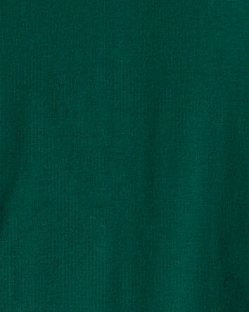 Kid Christmas Fair Isle Cotton Long-Sleeve Snug Fit 2-Piece pyjamas - Green/White, 