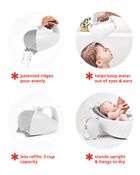 MOBY&reg; Waterfall Bath Rinser - White, image 3 of 13 slides