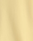 Kid French Terry Zip-Up Hoodie - Yellow, image 3 of 4 slides