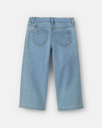 Toddler Girl Wide-Leg Jeans - Light Wash, 