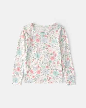 Toddler Girl Butterfly Garden PurelySoft 2-Piece Pyjama Set, 