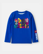 Boys Lego Fortnite Rashguard - Blue, image 1 of 3 slides