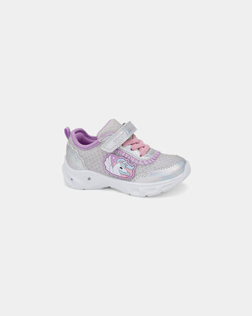 Toddler Girl Athletic Light-up Unicorn Shoe - Multi, 