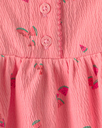 Toddler Girl Watermelon Tank Top - Pink, 