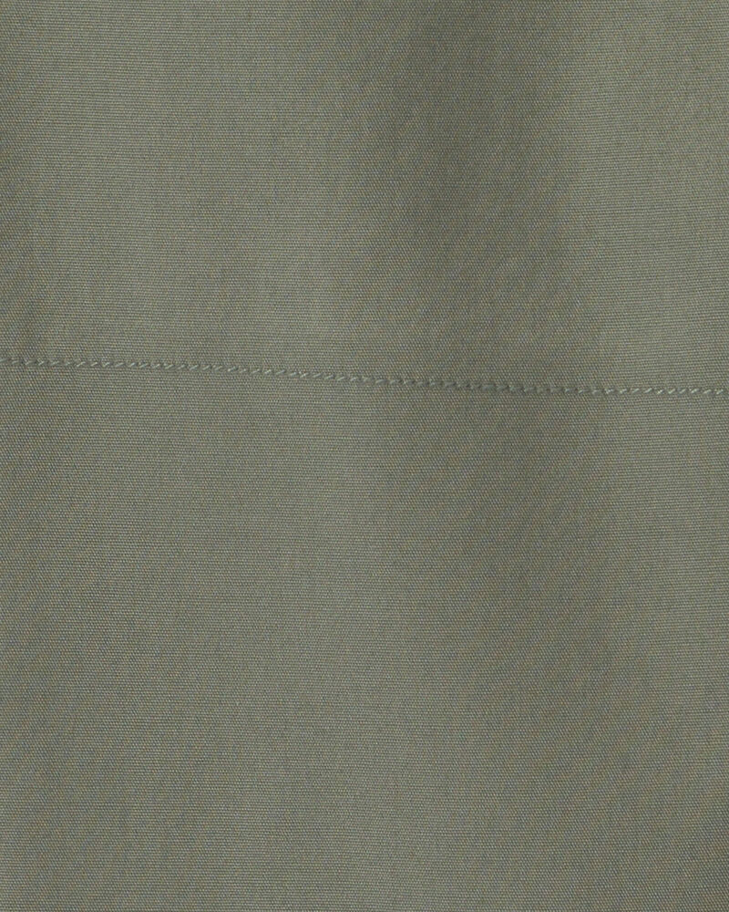 Boys Pull-On Canvas Pants - Olive Green, image 3 of 4 slides