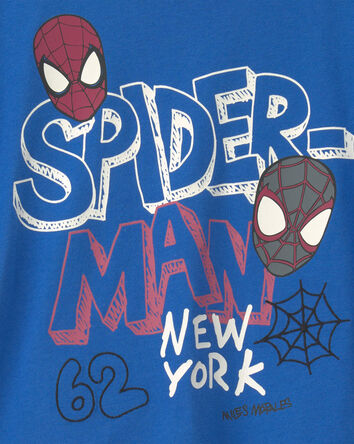 Tout-petit gar&ccedil;on - T-shirt &agrave; imprim&eacute; Spider-Man de &copy;Marvel &laquo;New York&raquo; - Bleu, 