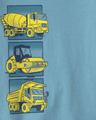 Toddler Boy Construction Long-Sleeve Graphic Tee - Blue, image 2 of 3 slides