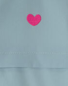 Toddler Girl Heart Jacket- Blue, image 3 of 4 slides