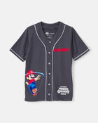Boys Nintendo Super Mario Jersey - Grey, image 1 of 4 slides