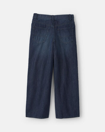 Boys Denim Baggy Jeans - Dark Wash, 
