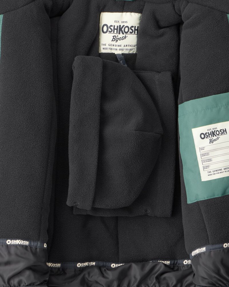 Gar&ccedil;ons - Habit de neige 2 pi&egrave;ces Taslan de couleurs contrastantes, image 4 sur 13 diapositives