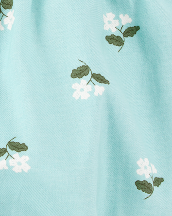 Baby Floral Cotton Romper, 