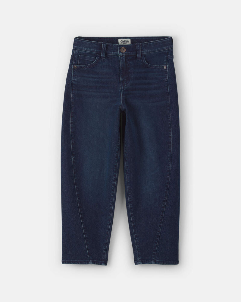 Boys Denim Baggy Jeans - Dark Wash, image 1 of 4 slides