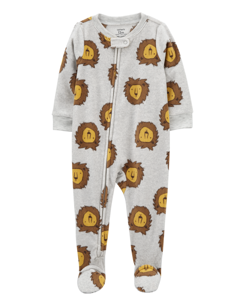 Fleece footed pajamas 18 months clearance