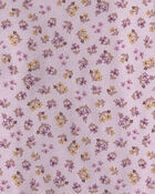 Baby Girl 3-Piece Floral Bodysuits & Pant Set - Purple, image 4 of 5 slides