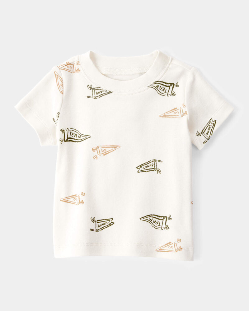 B&eacute;b&eacute; Ensemble 2 pi&egrave;ces t-shirt Team champ et salopette, image 3 sur 5 diapositives