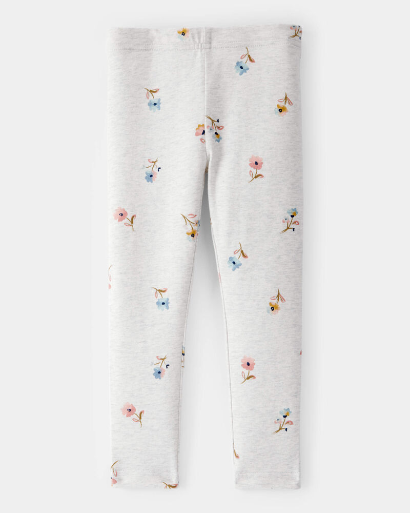 Toddler Girl Floral Leggings, image 2 of 4 slides