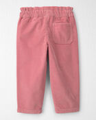 Toute-petit fille - Pantalon &agrave; enfiler en velours c&ocirc;tel&eacute; de coton biologique, image 2 sur 4 diapositives
