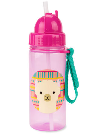 Bouteille ZOO &agrave; paille - 13 oz - Lama, 