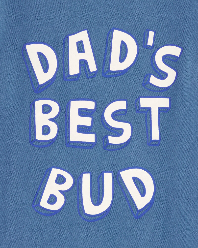 Toddler Dad's Best Bud Graphic Tee, image 2 of 3 slides