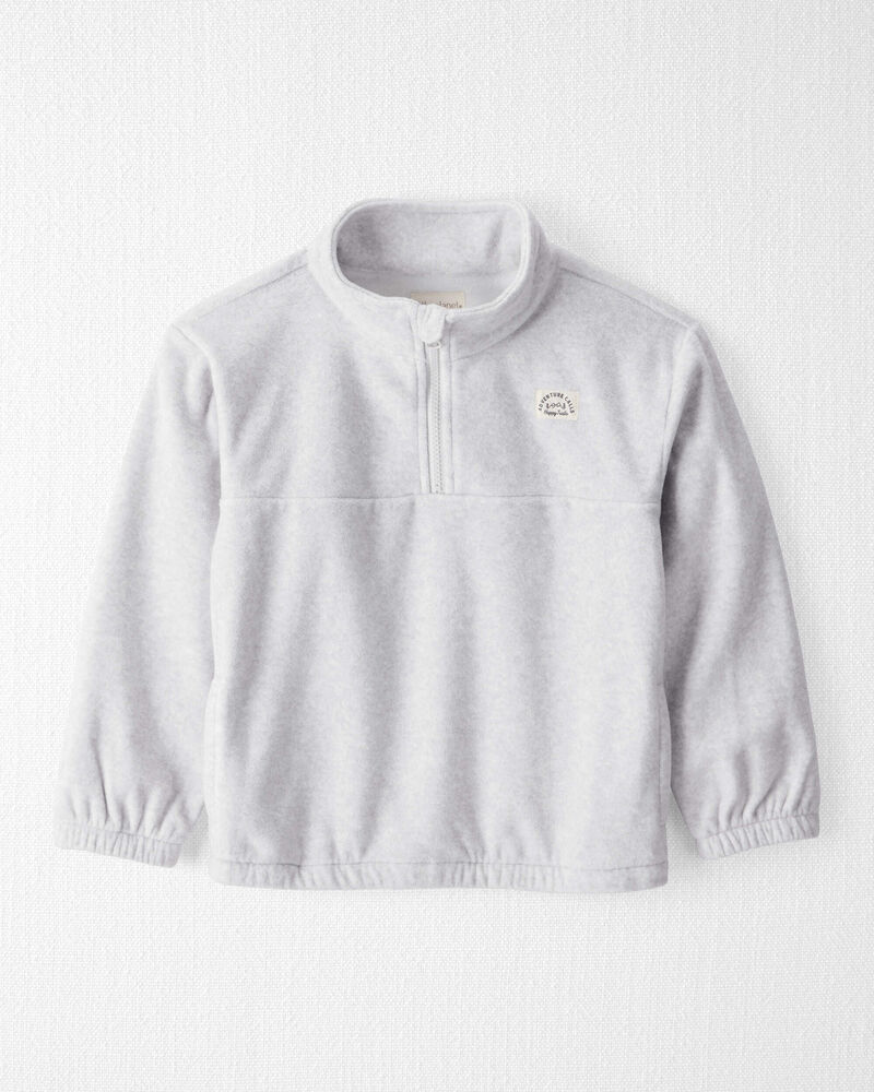 Girls Recycled Microfleece Pullover , image 1 of 3 slides