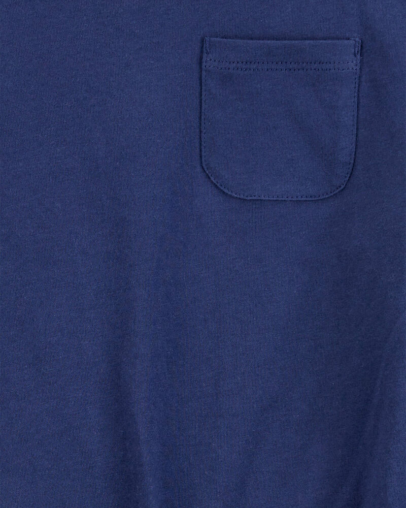 Kid Tie-Front Jersey Tee, image 2 of 3 slides
