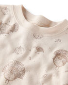Bébé - Pyjama en coton biologique à imprimé d’automne, image 2 sur 5 diapositives
