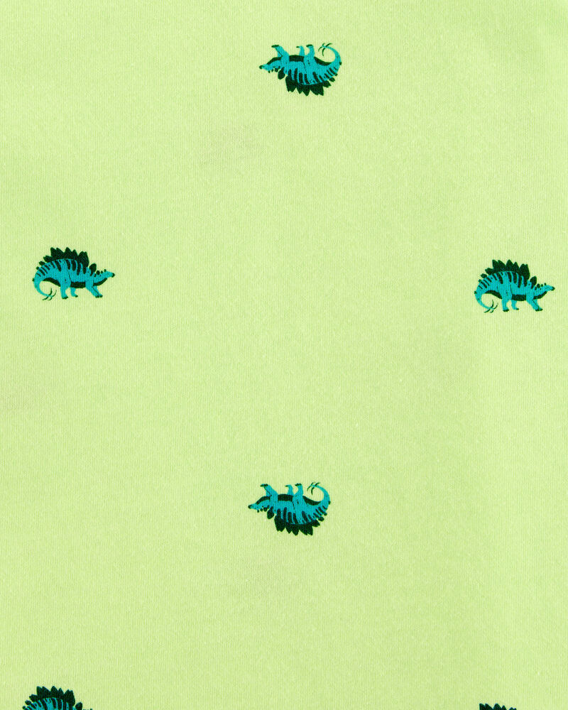 Baby Dinosaur Graphic Tank - Neon Yellow, image 2 of 3 slides