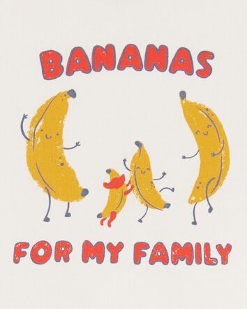 Cache-couche en coton Bananas For My Family , 