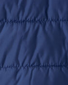 Kid Hooded Puffer Jacket - Navy Blue, image 4 of 4 slides