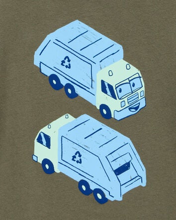 Toddler Recycling Truck Graphic Tee, 
