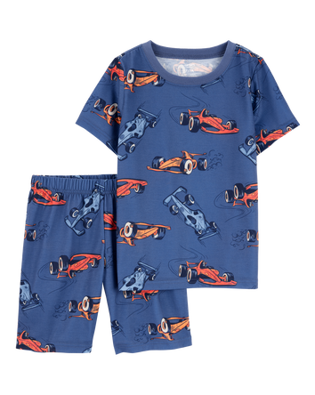Kid 2-Piece Race Car Loose Fit Pyjamas, 