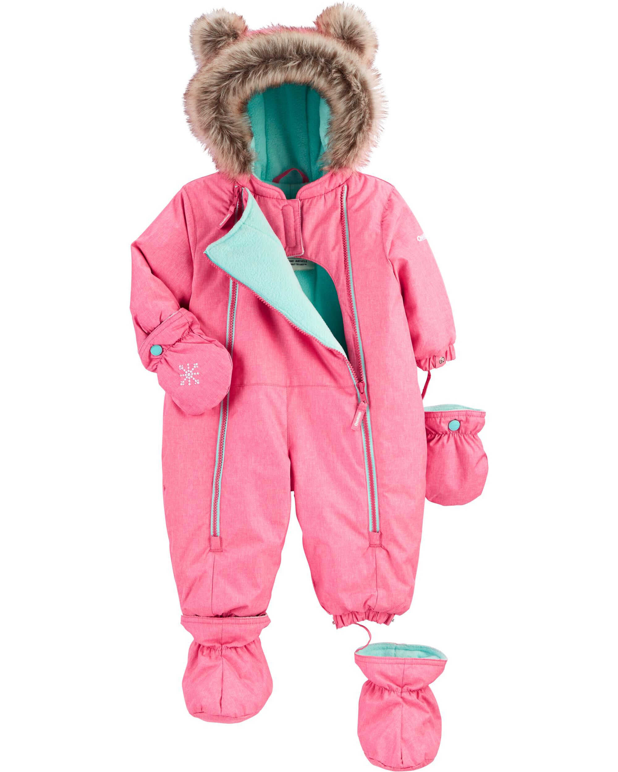 1Piece FleeceLined Infant Snowsuit Carter’s OshKosh Canada