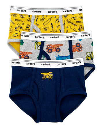 3-Pack Cotton Briefs, 